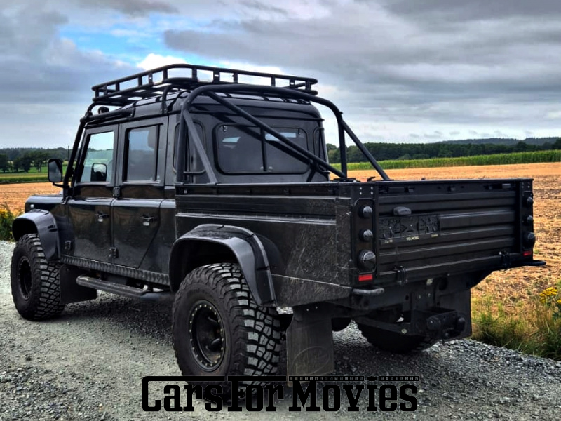 CarsForMovies | Land Rover Defender 130 Spectre 2011 England Schwarz Braun Zivilfahrzeug Geländewagen DE - Niedersachsen 7830 